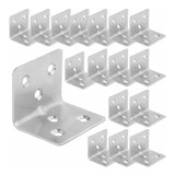 64pcs Stainless Steel Corner Brace 1.5x1.2 Small Corner Br