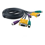  Cables Para Kvm Ps2 + Vga