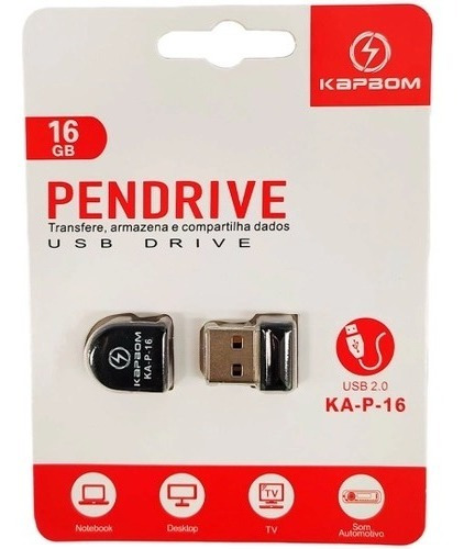 Pen Driver 32gb Kapbom