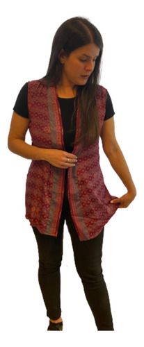 Kimono Saco Importado Seda Hindu 