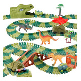 Juguetes De Pista De Dinosaurios Para Niños De 3, 4, 5, 6 Y 