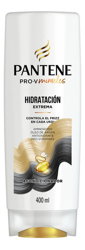 Acondicionador Pantene Pro-v Miracles Hidratación Extrema En Botella De 400ml Por 1 Unidad