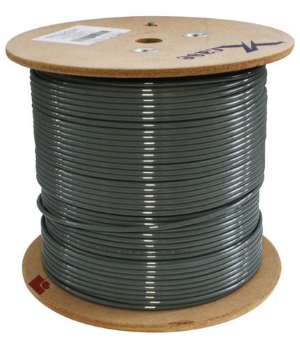 Bobina Cable Utp Cat 5e 200m Exterior Dob Forro Alea. Cobre