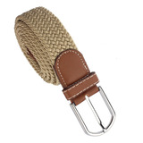 Orfi - Cinturón Con Hebilla Trenzada Para Hombre Y Mujer