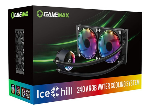 Fuente De Refrigeración Líquida Gamemax Icechill 240-rainbow