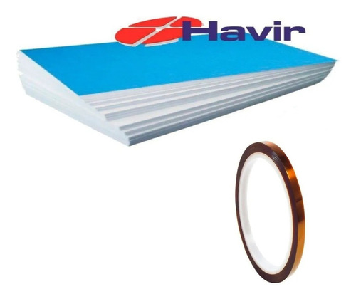 Papel Sublimatico Havir A4 500 Folhas  + 1 Fita Térmica