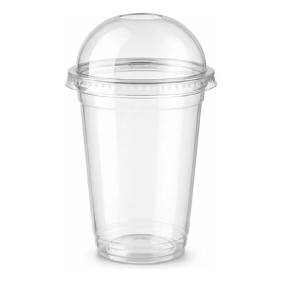 Vaso Tapa Domo Frape 16oz Desechable Transparente C\u002F50piezas | MercadoLibre