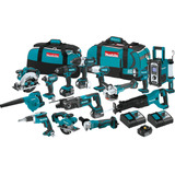 Makita Juego Combinado 15pz Xt1501 Inalámbricas