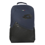 Mochila Casual Escolar Lotto Falk Color Azul