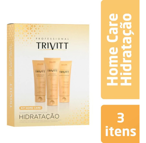 Kit Trivitt Shampoo 250  + Condicionador 200 + Mascara 200