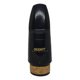 Boquilla Para Clarinete Bajo Scott 5c - Negra