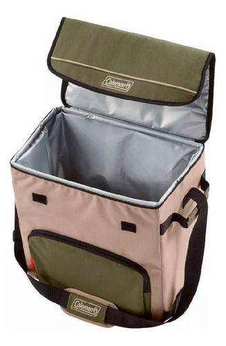 Bolso Térmico Conservadora Coleman 54 Latas X 32 Hs Verde