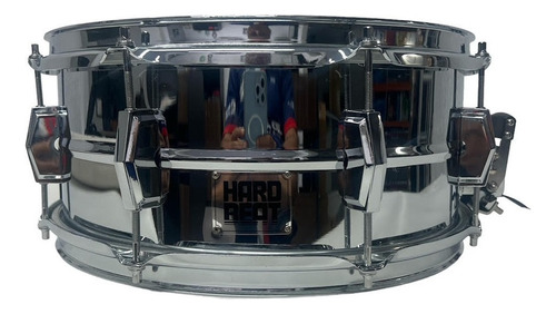 Caixa Bateria Hardbeat Classic 14x6,5 Hbss1460 - Aço Casco Cromado