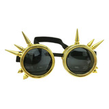 Steampunk Gothic Vintage Gold Plated Cosplay Goggles