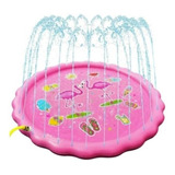 Alfombra Agua Niños Piscina Bebe Inflable Lanza Agua 68cm