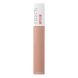 Labial Líquido Maybelline New York Super Stay Matte Ink Acabado Mate Color 55 Driver