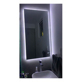 Espejo De 80x1.50 Cm Con Bastidor Para Luz Led(no Incluida)