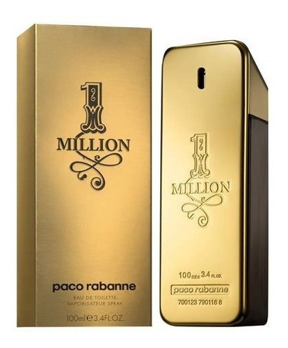 Perfume Caballero Paco Rabanne 1 Million 100 Ml Edt Original
