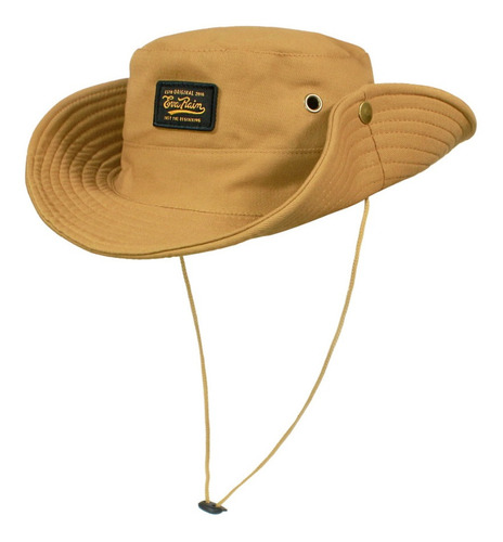 Sombrero Australiano Negro Boonie Pesca Safari Eva Rain®