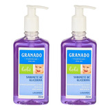Sabonete Liquido Granado Baby 250ml Glic Lavanda-kit C/2un