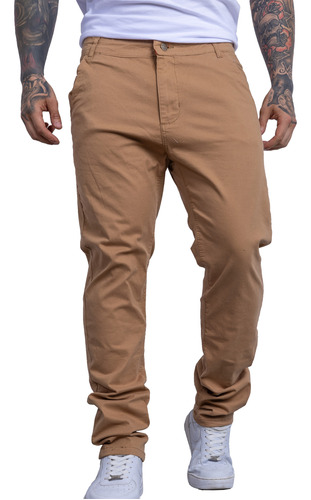 Pantalón Chino Gabardina Talle Especial - Colores Varios