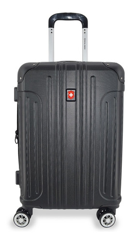 Maleta Royal Swiss® Zermat Rígida Carry On Chica 20 Inch Color Negro