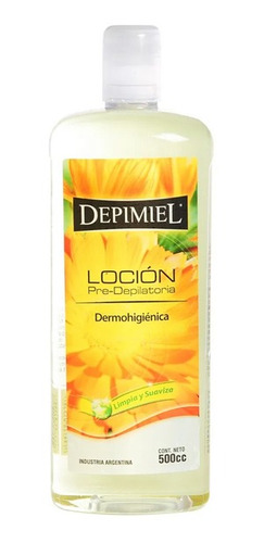 Locion Dermohigienica Depimilel Pre Depilatoria X 500 Cc