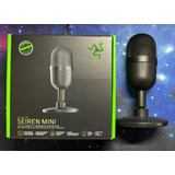 Micrófono Razer Seiren Mini Color Negro