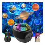 Projetor Estrela De 10 Planetas Ocean Music Light Controle R