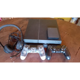 Ps4 Fat 500gb + 2 Joystick Y Fc24