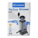 Sun Sun Jy-02 Filtro Skimmer De Superfície Aquários Até 300l