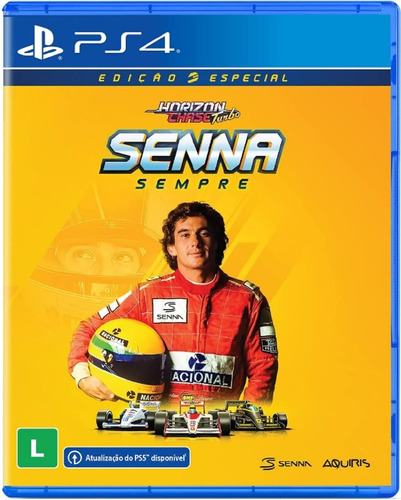 Horizon Chase Turbo Senna Ps4 Mídia Física Novo Lacrado