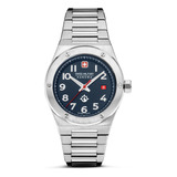 Reloj Swiss Military Smwgh2101903 Para Hombre Cristal Zafiro