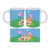 Mug Pocillo Taza Pepa Pig Para Niños Y Adultos 