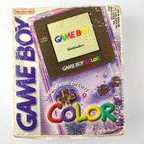 Console Nintendo Game Boy Color Atomic Purple Na Caixa