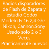 Godox Disparador Fc16 De Flash 2,4 Ghz Nikon,cannon,sony.