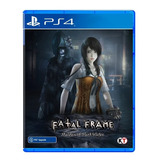 Fatal Frame Maiden Of Black Water - Ps4 Fisico