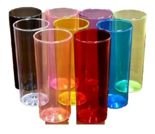 Pack X 40 - Vasos Trago Largo Acrilico