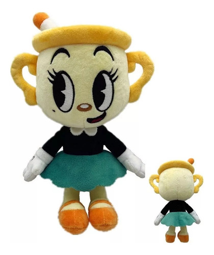 Muñeca De Peluche Cuphead Ms. Chalice, Regalo De Cumpleaños