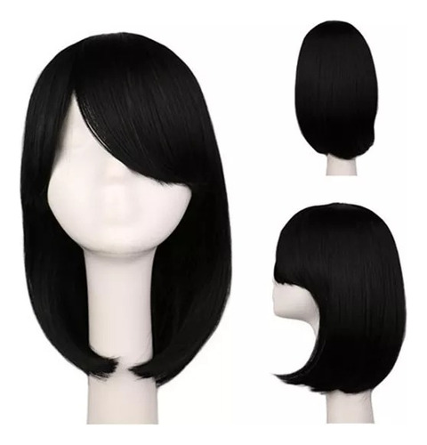 Lace Curta Wig Orgânica Aspectos De Cabelo Humano Com Franja