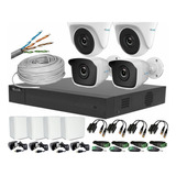 Kit Hikvision Hilook Dvr 1080p 8ch +4 Camaras 1080p+obsequio