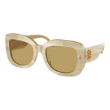 Gafas De Sol Tory Burch Ty 7170 U 189073 Ivory Horn, Cuerno