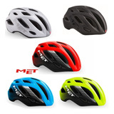 Casco Bicicleta Met Idolo Luz Original Ciclismo Ruta Mtb