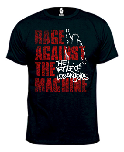 Remera Rage Against The Machine 100% Algodón Premium Peinado