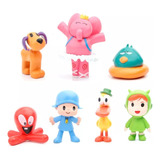 7pcs Pocoyo Zinkia Figura Modelo Juguete Regalo Para Niños A