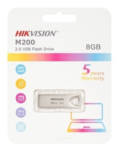 Memoria Usb Hikvision 8gb M200 2.0