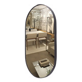 Espelho Oval Redondo Banheiro Sala Parede Decorativo Grande