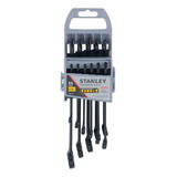 Juego De Llaves Universales Stanley Sae 11 Piezascromo Negro