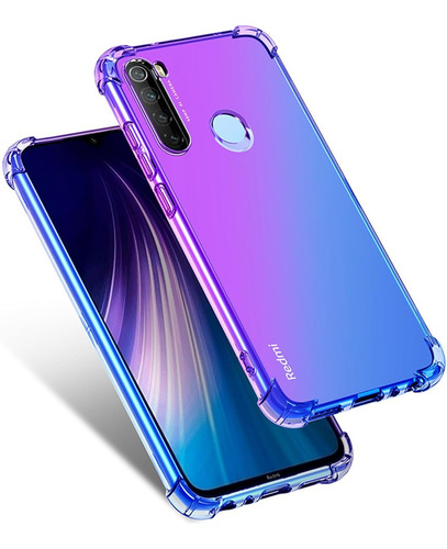 Dabuna Funda Para Redmi Note 8 Case Uso Rudo,transparente