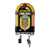 Porta Chaves Jukebox Antigo Vintage Retro Decoração Parede